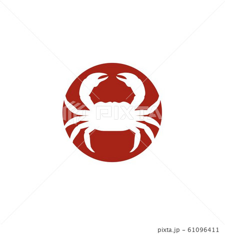 Crab vector icon illustration Crab vector icon illustration 61096411