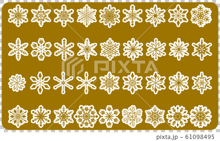 Snowflake gold Snowflake gold 61098495