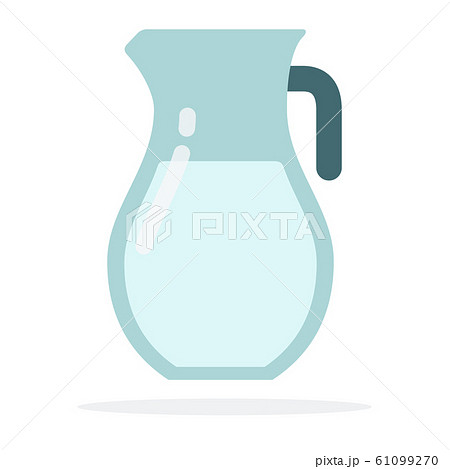 Glass jug of milk 61099270