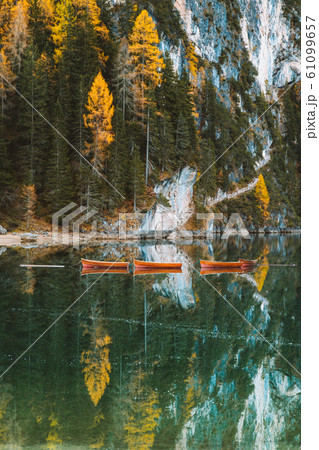 Lago di Braies, Dolomites, South Tyrol, Italy 61099657