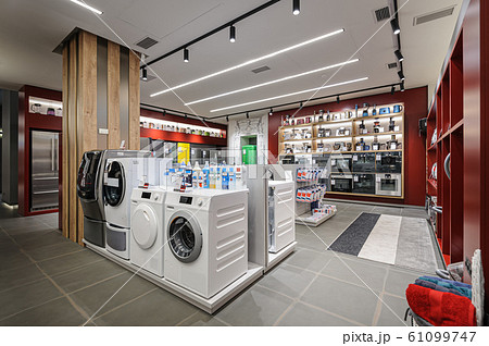 Premium home appliance store interior 61099747