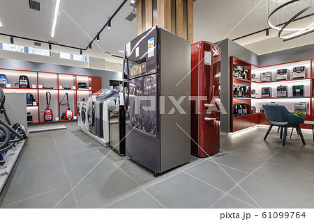 Premium home appliance store interior Premium home appliance store interior 61099764