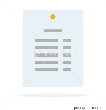 Price list in cafe vector flat isolated Price list in cafe vector flat isolated 61099822