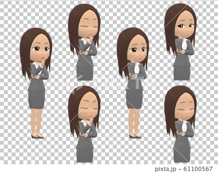 [困擾]黑人婦女西裝直斜 61100567