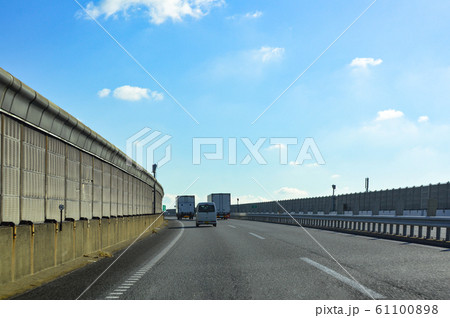 高速道路・晴れ 高速道路・晴れ 61100898