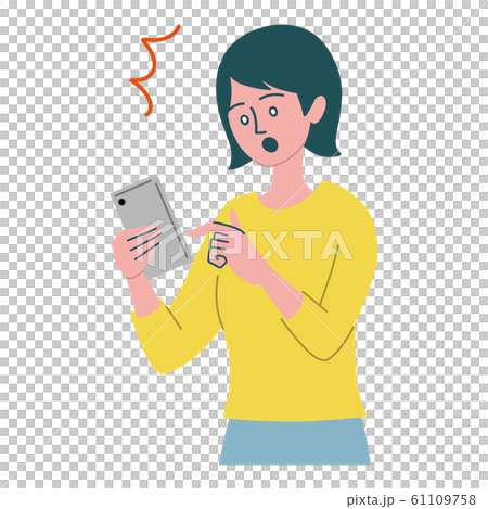 智能手機/手機/驚訝/女人 61109758