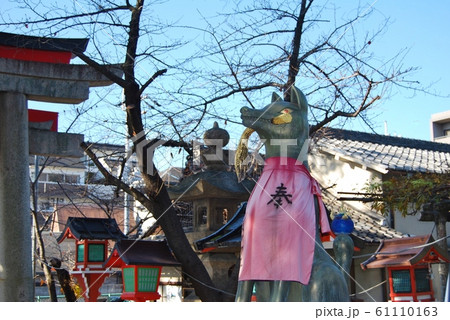 瓢箪山稲荷神社の狛犬 61110163