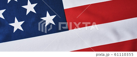 American flag as background. USA flag, long banner American flag as background. USA flag, long banner 61110355