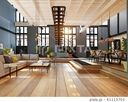modern home  interior. 61113703