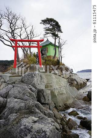 大槌湾のひょっこりひょうたん島 大槌湾のひょっこりひょうたん島 61115475