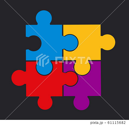 Puzzle vector illustration art 61115682