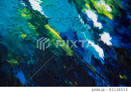 background of oil paint strokes 61116513