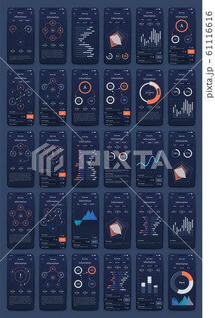 Modern infographic vector elements for business 61116616
