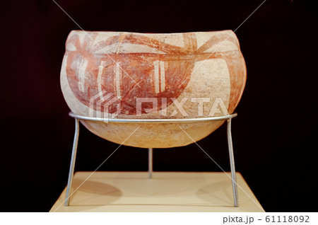 Ancient pottery and prehistory ceramic ware in Ban Chiang Museum 61118092