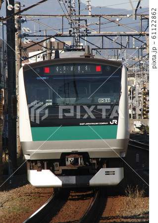 相鉄線直通：埼京線E233系電車（各停：新宿⇔海老名） 61122862