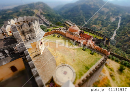 Tilt shift lens - Kumbhalgarh is a Mewar fortress Tilt shift lens - Kumbhalgarh is a Mewar fortress 61131937