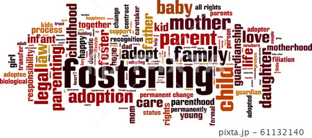 Fostering word cloud 61132140