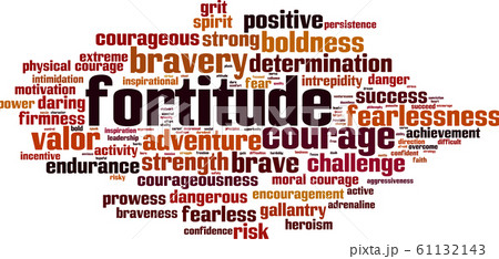 Fortitude word cloud Fortitude word cloud 61132143