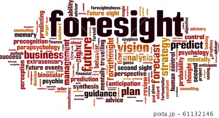 Foresight word cloud Foresight word cloud 61132146