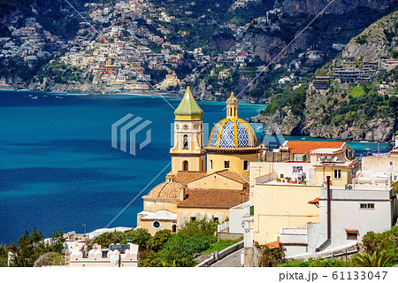 Praiano town on Amalfi coast, Italy Praiano town on Amalfi coast, Italy 61133047