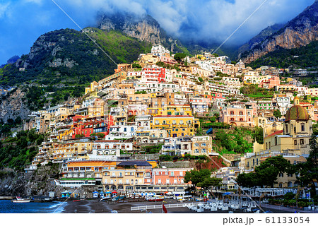 Positano village, Amalfi coast, Italy 61133054
