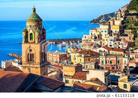 Amalfi Old town on Amalfi coast, Sorrentine 61133118