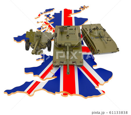 Combat vehicles on the United Kingdom map 61133838
