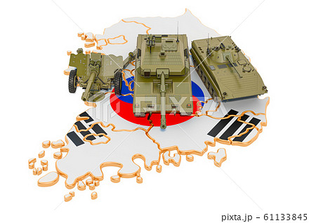 Combat vehicles on South Korean map 61133845
