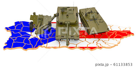 Combat vehicles on Puerto Rican map 61133853