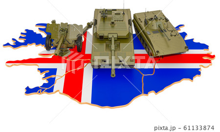 Combat vehicles on Icelandic map 61133874
