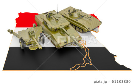 Combat vehicles on Egyptian map 61133880