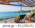 南国のリゾート風景 61138131