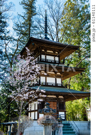 山梨県甲州市 恵林寺　三重塔 61140111