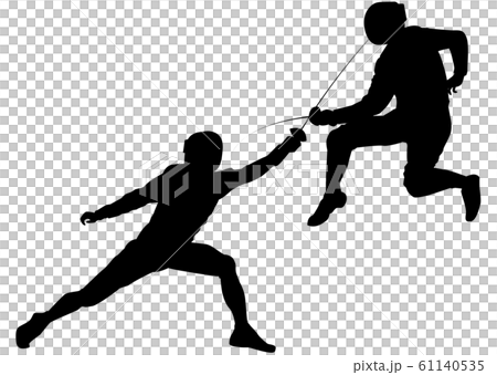 オリンピック競技　フェンシング男子　戦い　02 61140535