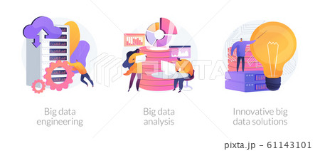 Big data vector concept metaphors. 61143101