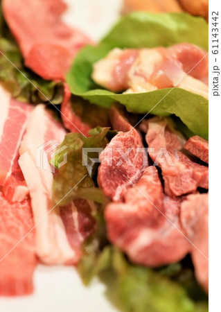 焼肉セット　肉盛り合わせ　出水市　鹿児島県 61143442