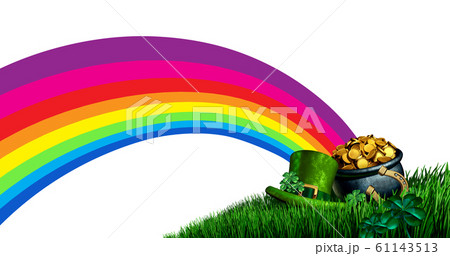 Pot Of Gold Rainbow 61143513