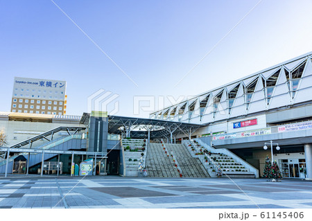 駅前風景　守谷駅 61145406