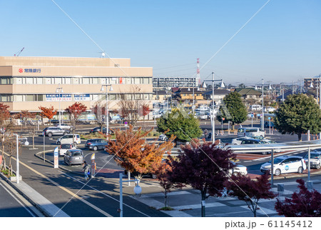 駅前風景　守谷駅 61145412
