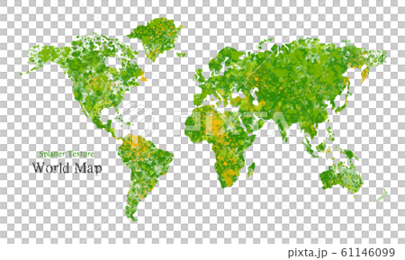 おしゃれな世界地図 絵の具の飛沫 スパッタリングテキスチャー おしゃれな世界地図 絵の具の飛沫 スパッタリングテキスチャー 61146099
