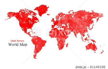 クレヨンテキスチャーのおしゃれな世界地図 クレヨンテキスチャーのおしゃれな世界地図 61146100