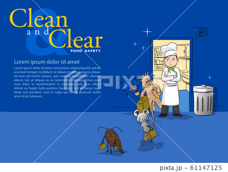 Cleaning in the cooking room regularly will help to ensure hygiene on blue tone. 61147125