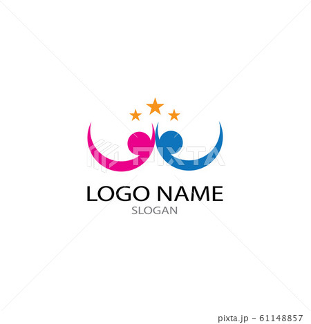 comunity people and busines logo vector 61148857