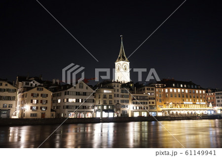 チューリヒの夜景 チューリヒの夜景 61149941