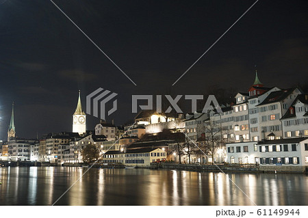 チューリヒの夜景 チューリヒの夜景 61149944