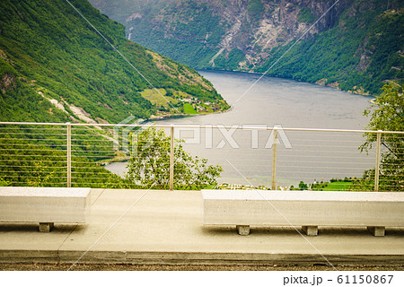 Flydalsjuvet viewing point Norway Flydalsjuvet viewing point Norway 61150867