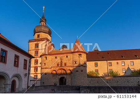 ドイツ古城、ヴュルツブルグマリエンベルク要塞、Germany Festung Marienberg　 61153144