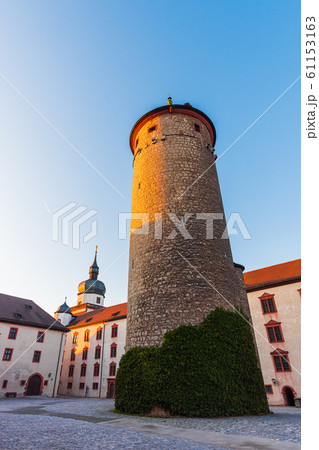 ドイツ古城、ヴュルツブルグマリエンベルク要塞、Germany Festung Marienberg　 61153163