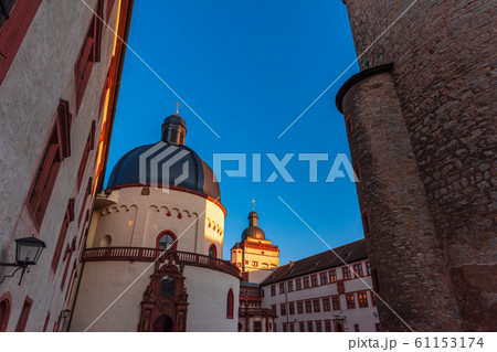 ドイツ古城、ヴュルツブルグマリエンベルク要塞、Germany Festung Marienberg　 61153174
