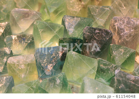 fluorite green crystal background 61154048